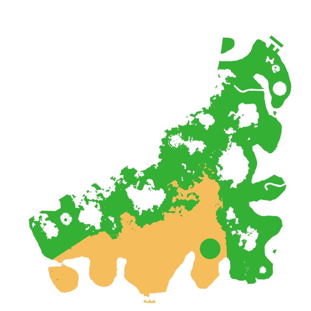 Biome Rust Map: Procedural Map, Size: 4000, Seed: 850234
