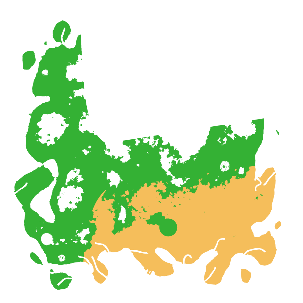 Biome Rust Map: Procedural Map, Size: 4500, Seed: 10000