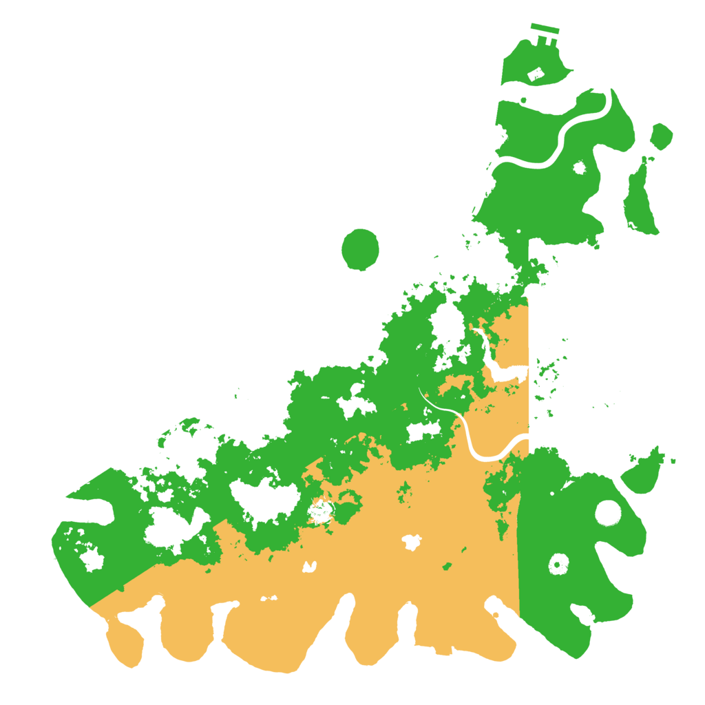 Biome Rust Map: Procedural Map, Size: 5000, Seed: 850234