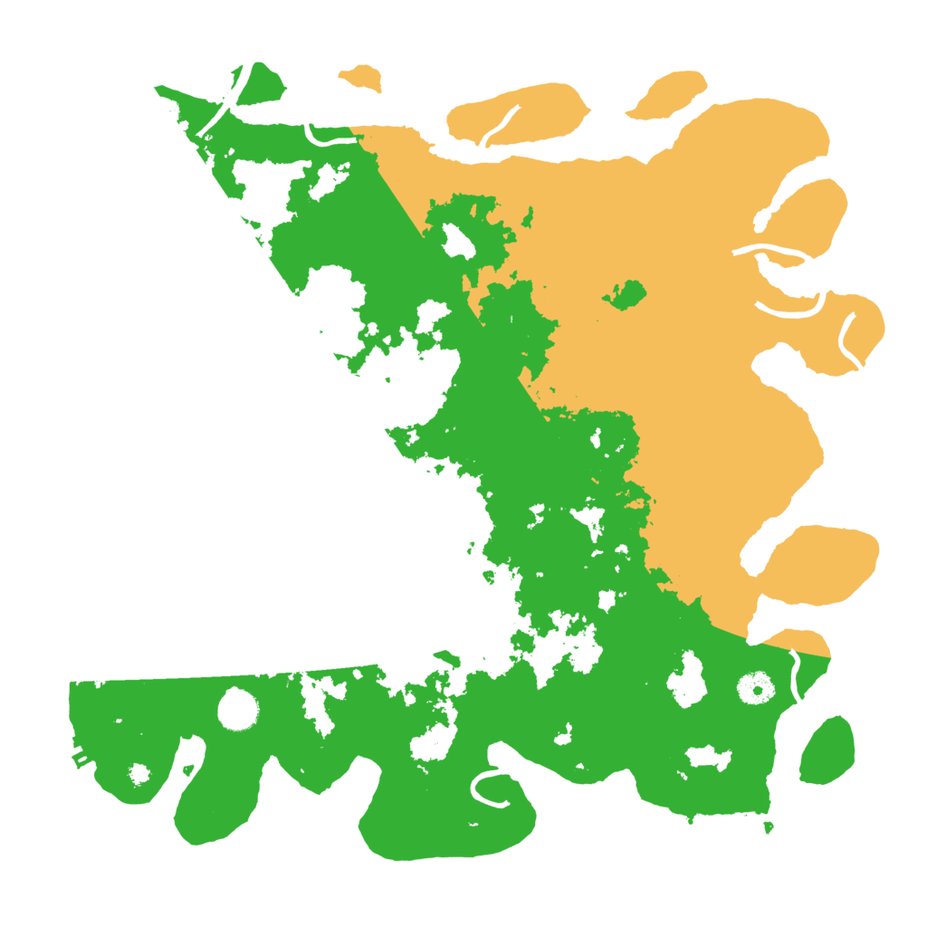 Biome Rust Map: Procedural Map, Size: 4000, Seed: 246066