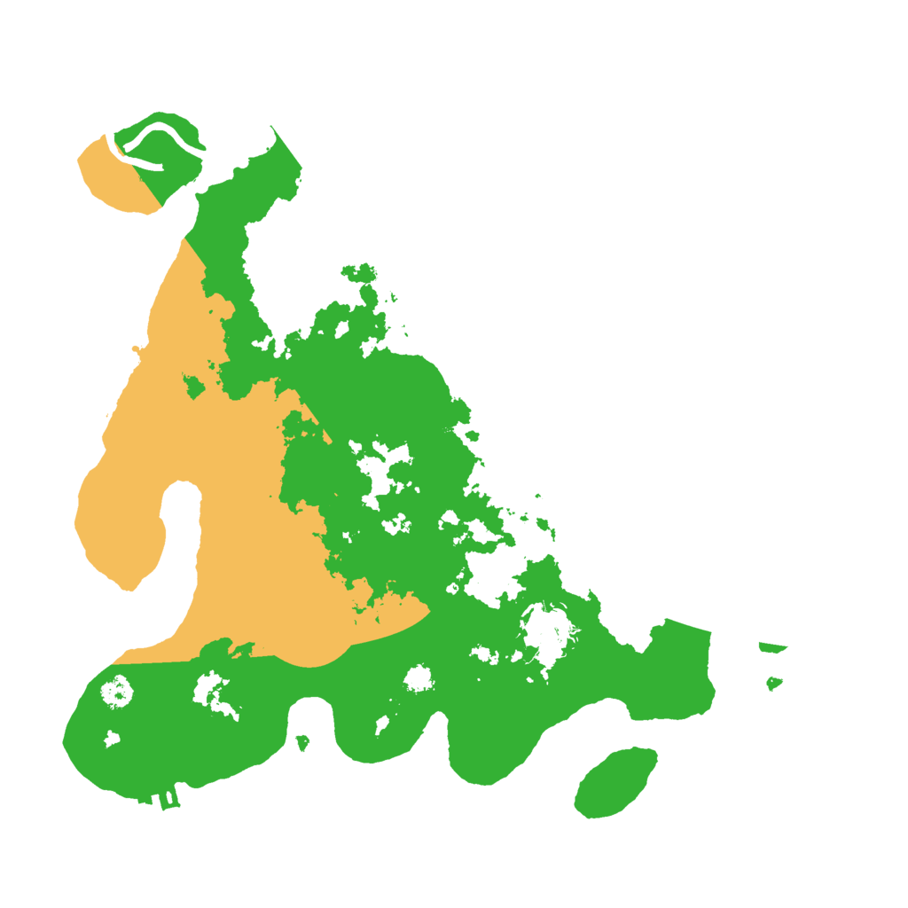 Biome Rust Map: Procedural Map, Size: 3000, Seed: 23010