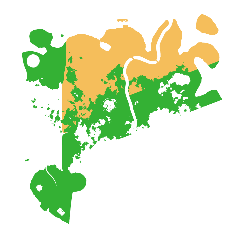 Biome Rust Map: Procedural Map, Size: 3500, Seed: 1810570449