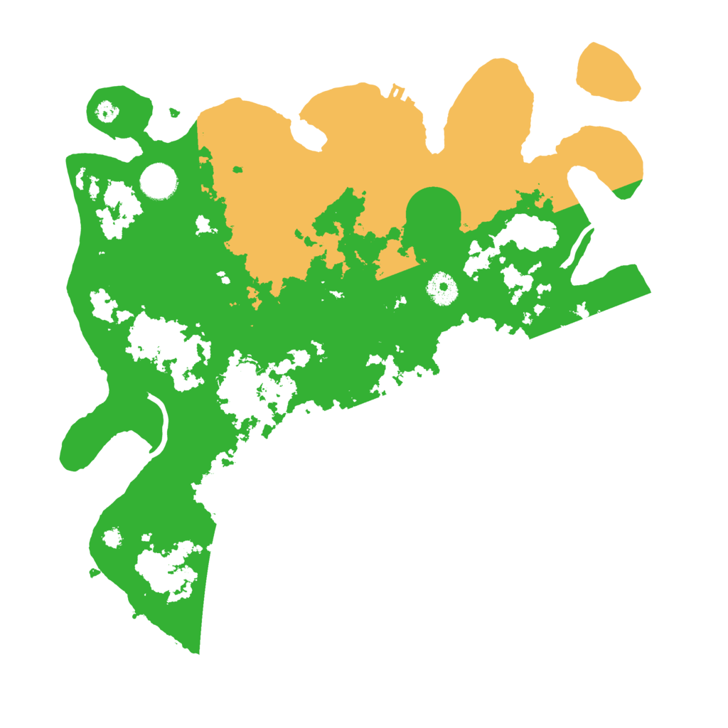 Biome Rust Map: Procedural Map, Size: 3500, Seed: 1810570449