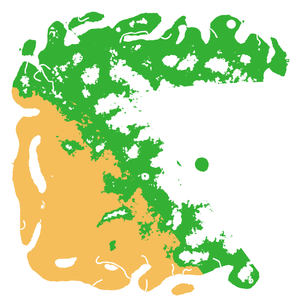 Biome Rust Map: Procedural Map, Size: 6000, Seed: 1585