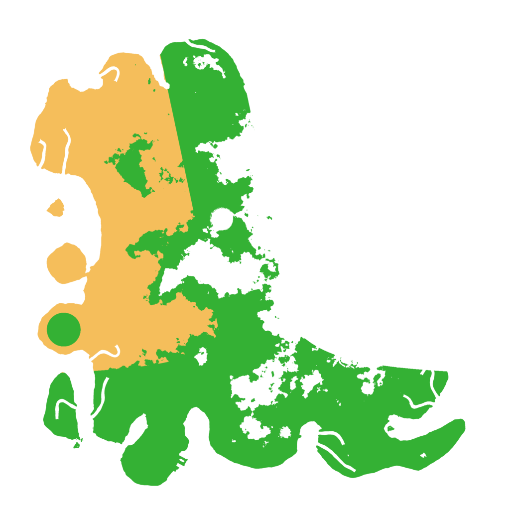 Biome Rust Map: Procedural Map, Size: 4000, Seed: 18645