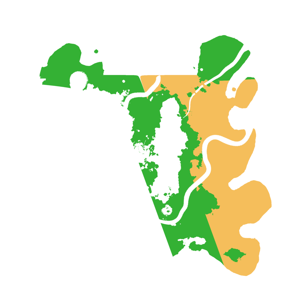 Biome Rust Map: Procedural Map, Size: 3000, Seed: 1865188002