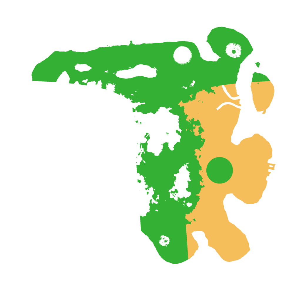 Biome Rust Map: Procedural Map, Size: 3000, Seed: 679247189