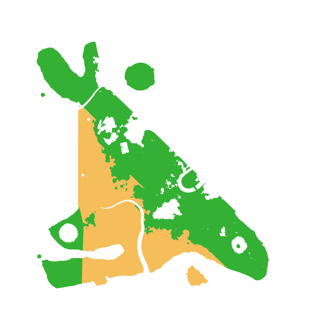 Biome Rust Map: Procedural Map, Size: 3000, Seed: 23546