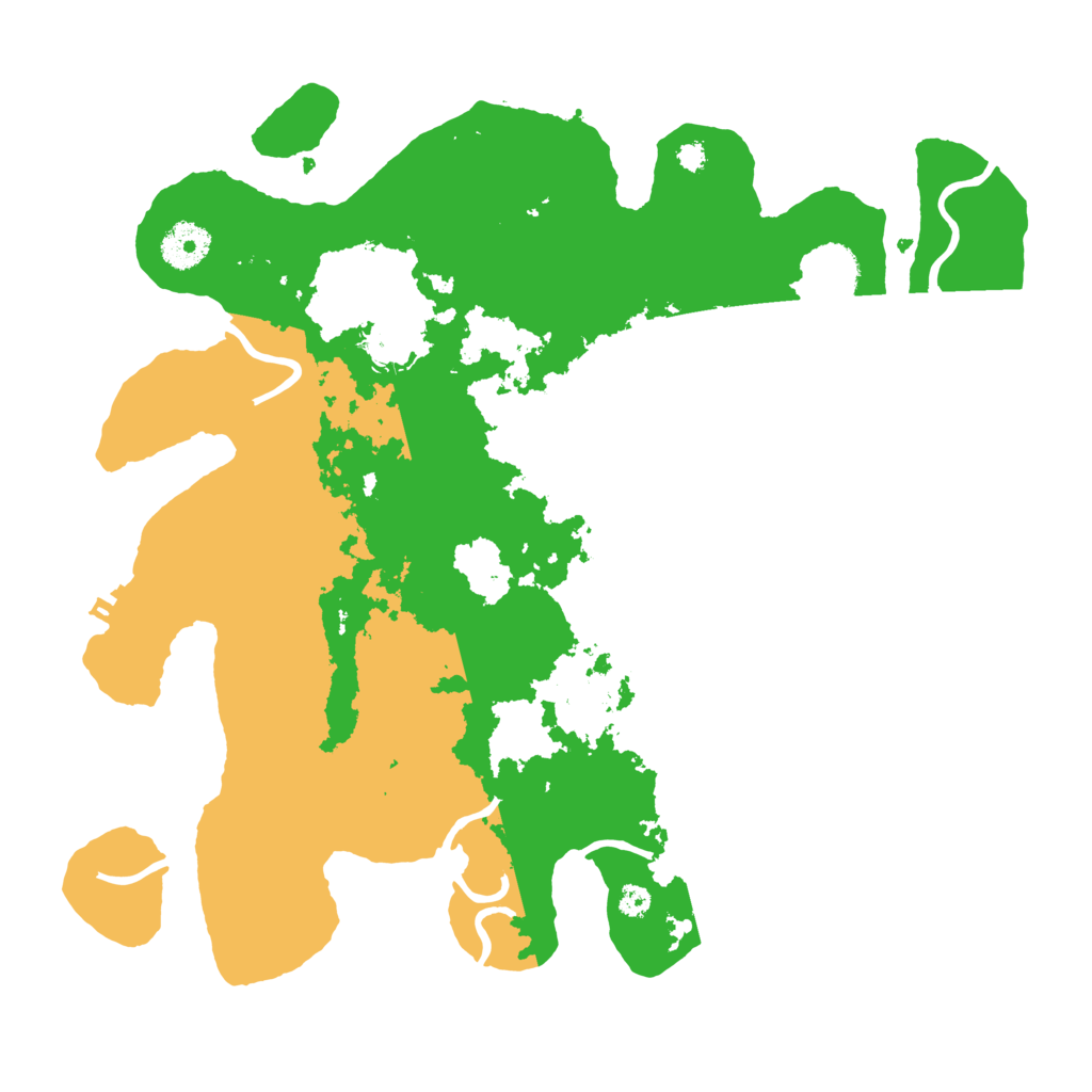 Biome Rust Map: Procedural Map, Size: 3495, Seed: 8312698
