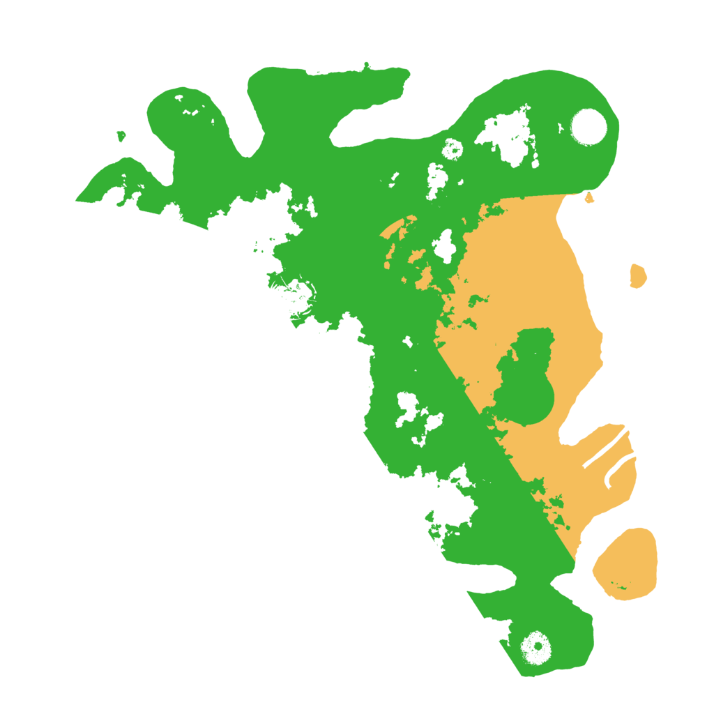Biome Rust Map: Procedural Map, Size: 3500, Seed: 1972413591