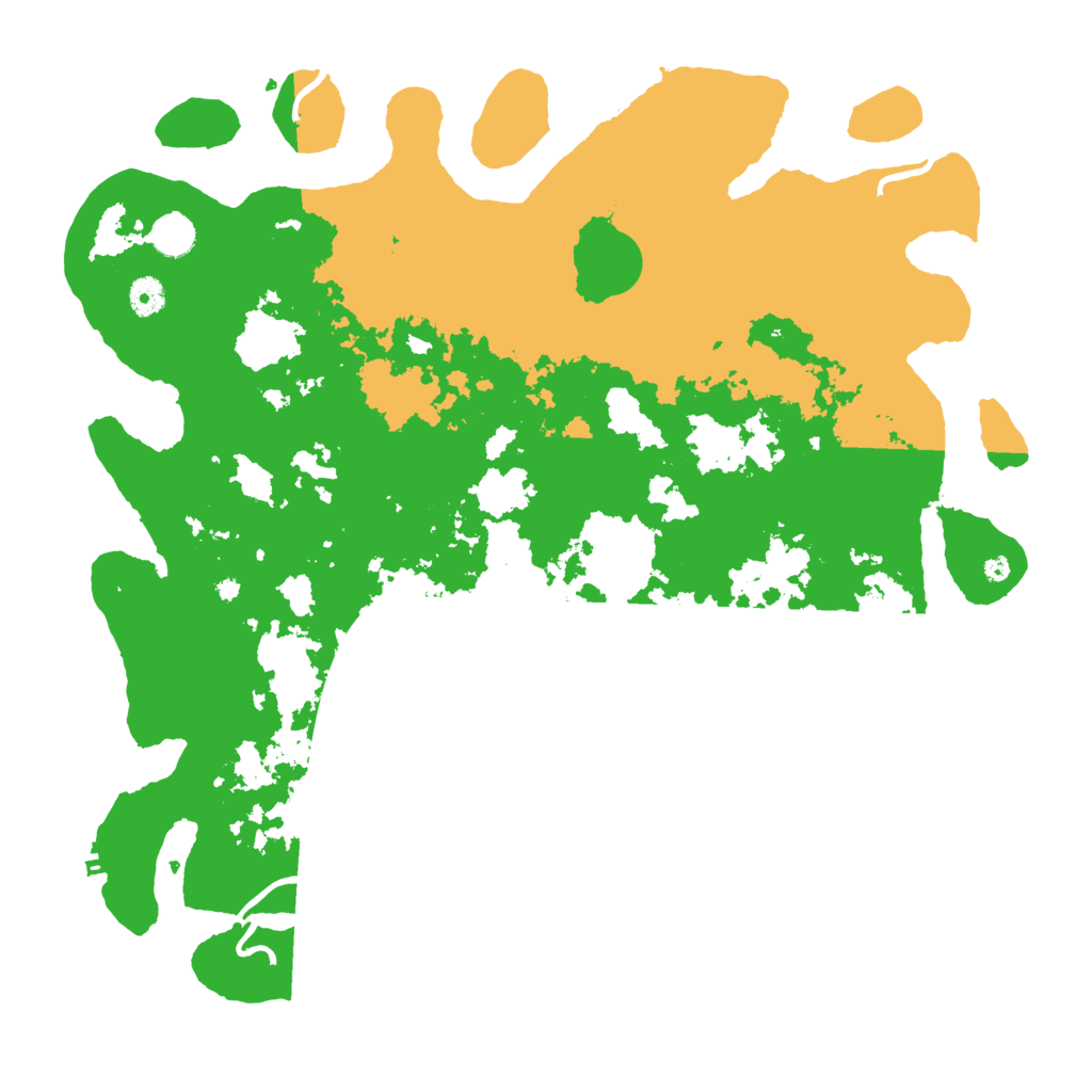 Biome Rust Map: Procedural Map, Size: 4400, Seed: 1307643081