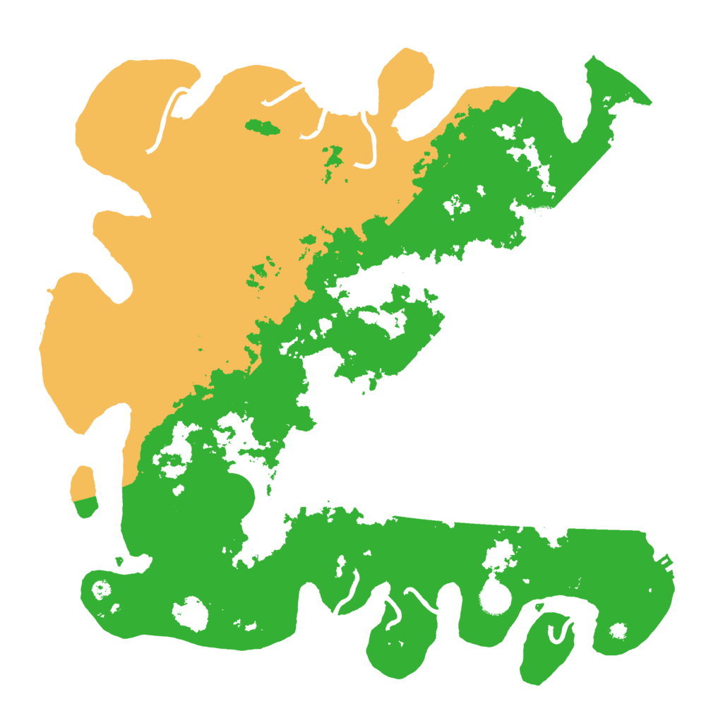 Biome Rust Map: Procedural Map, Size: 4000, Seed: 31522