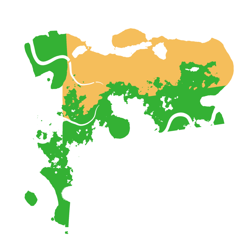 Biome Rust Map: Procedural Map, Size: 3150, Seed: 50000