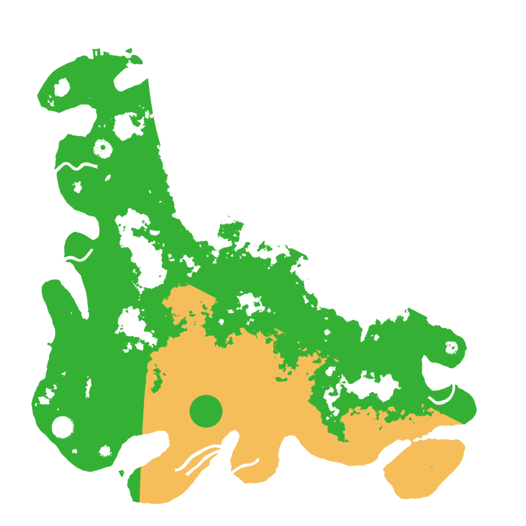 Biome Rust Map: Procedural Map, Size: 4250, Seed: 889902080