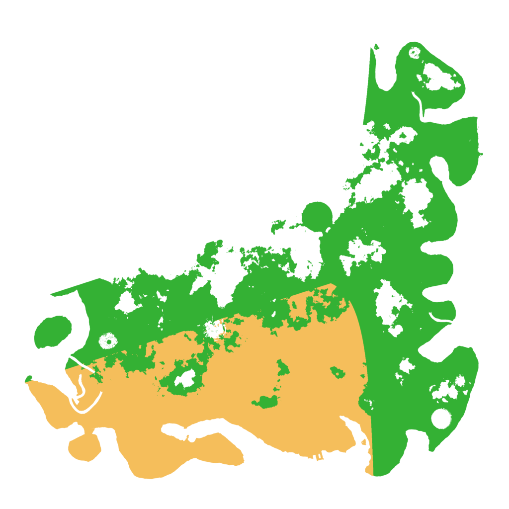 Biome Rust Map: Procedural Map, Size: 4500, Seed: 316
