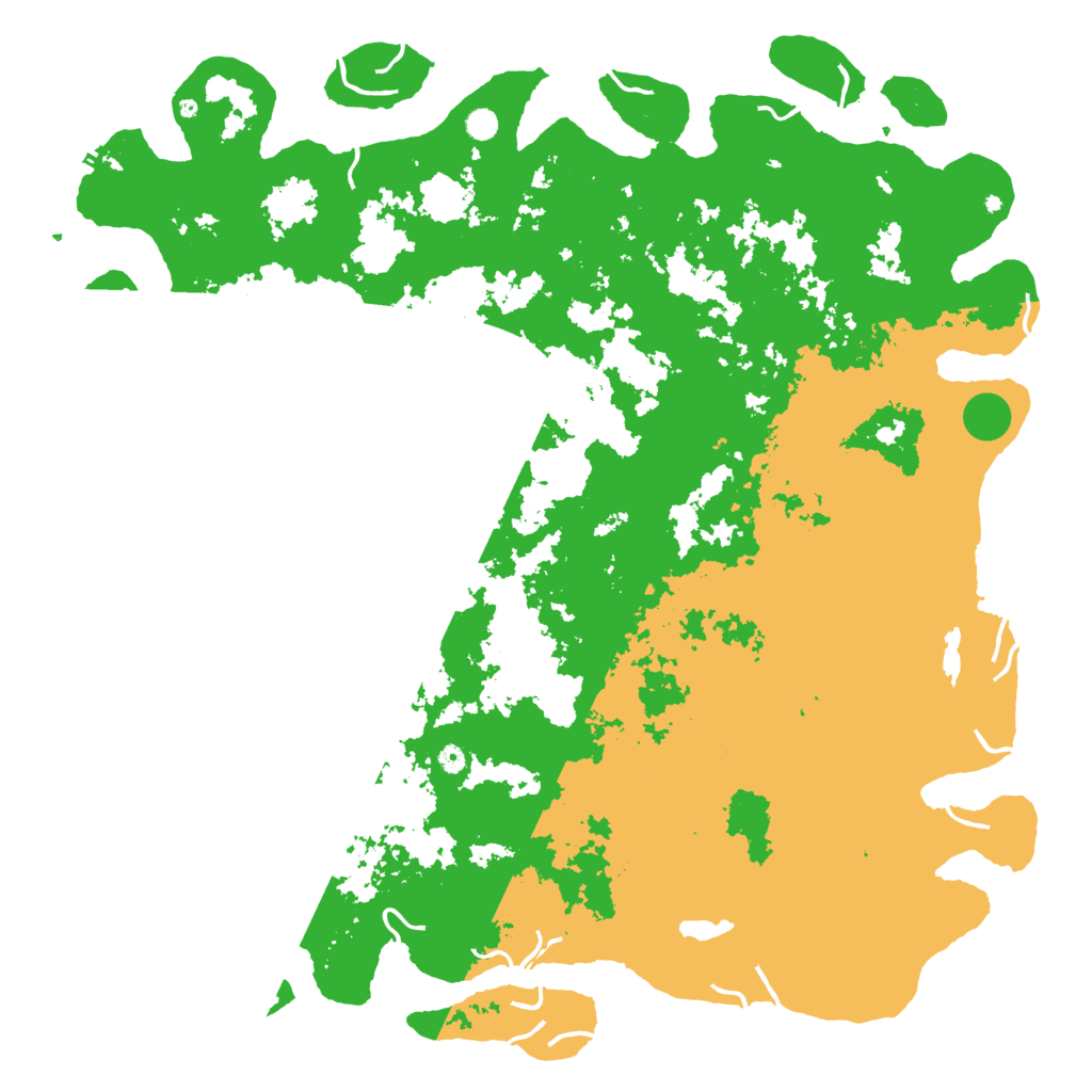 Biome Rust Map: Procedural Map, Size: 6000, Seed: 125