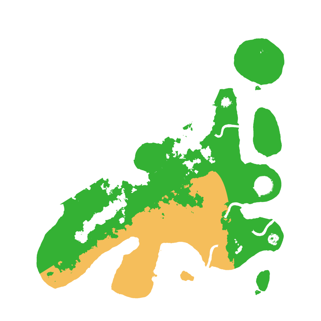 Biome Rust Map: Procedural Map, Size: 3000, Seed: 106186753