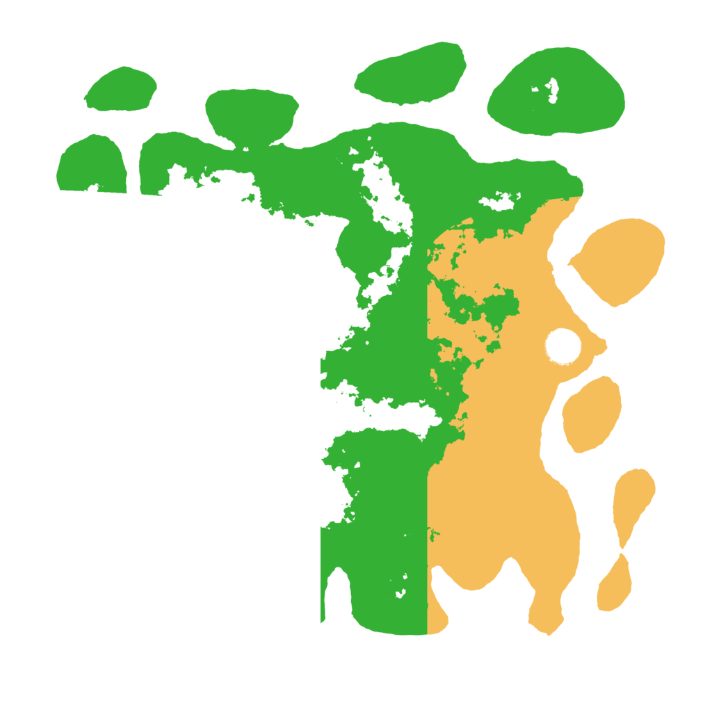 Biome Rust Map: Barren, Size: 3500, Seed: 1716406665