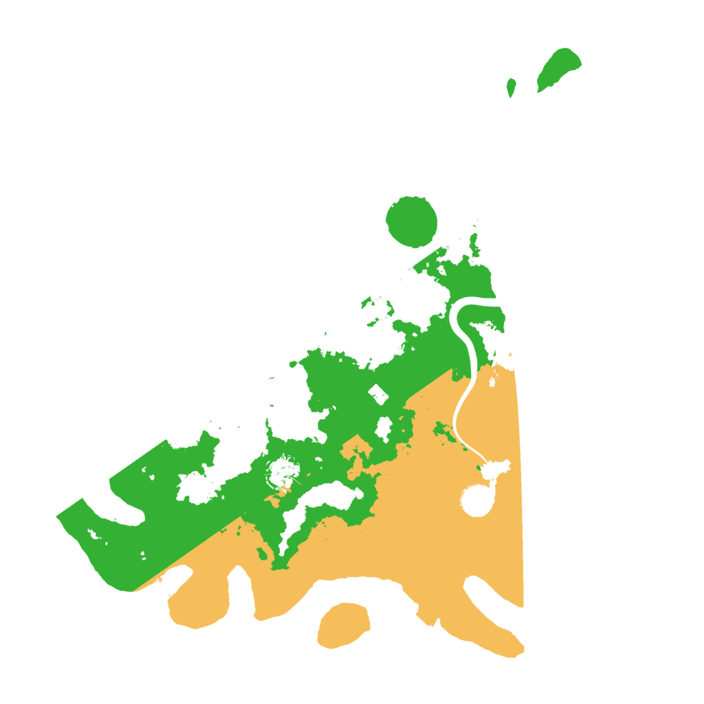 Biome Rust Map: Procedural Map, Size: 3844, Seed: 19994