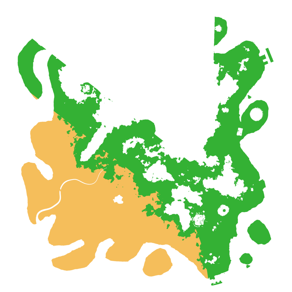 Biome Rust Map: Procedural Map, Size: 4000, Seed: 1319912122