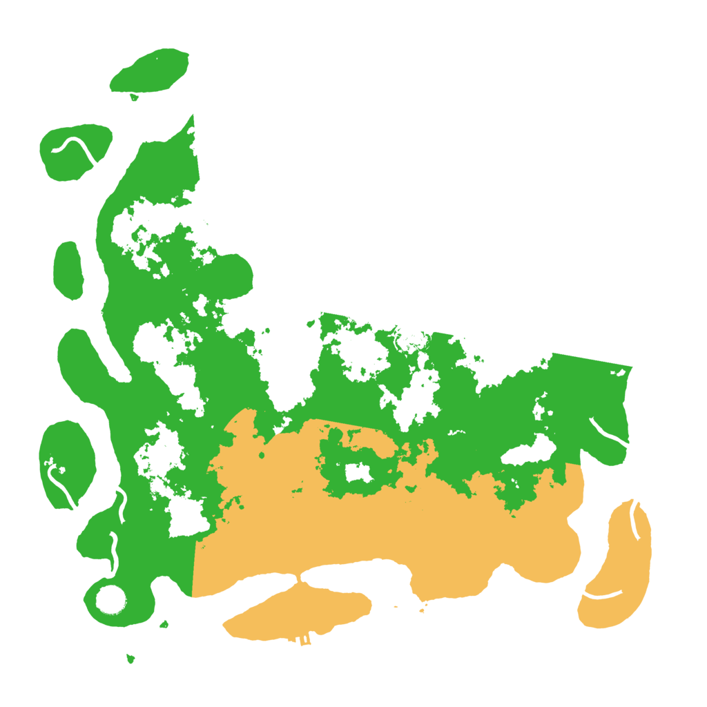 Biome Rust Map: Procedural Map, Size: 4250, Seed: 43579521