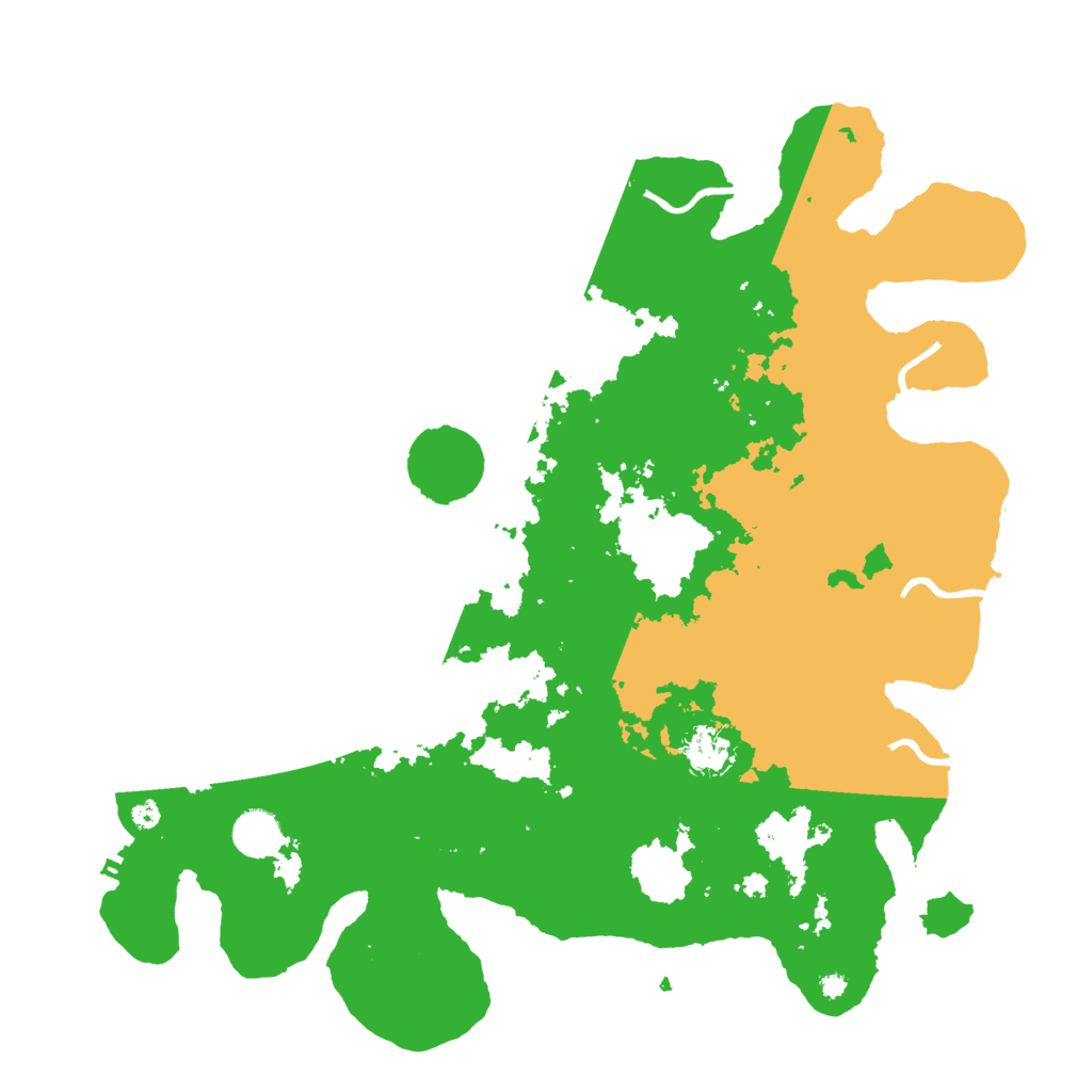 Biome Rust Map: Procedural Map, Size: 4000, Seed: 45160110