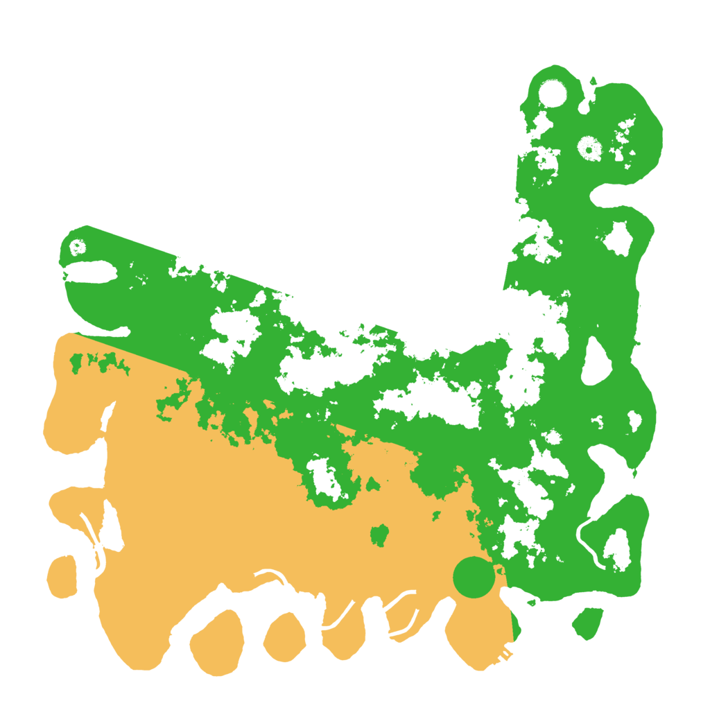 Biome Rust Map: Procedural Map, Size: 4500, Seed: 886529062