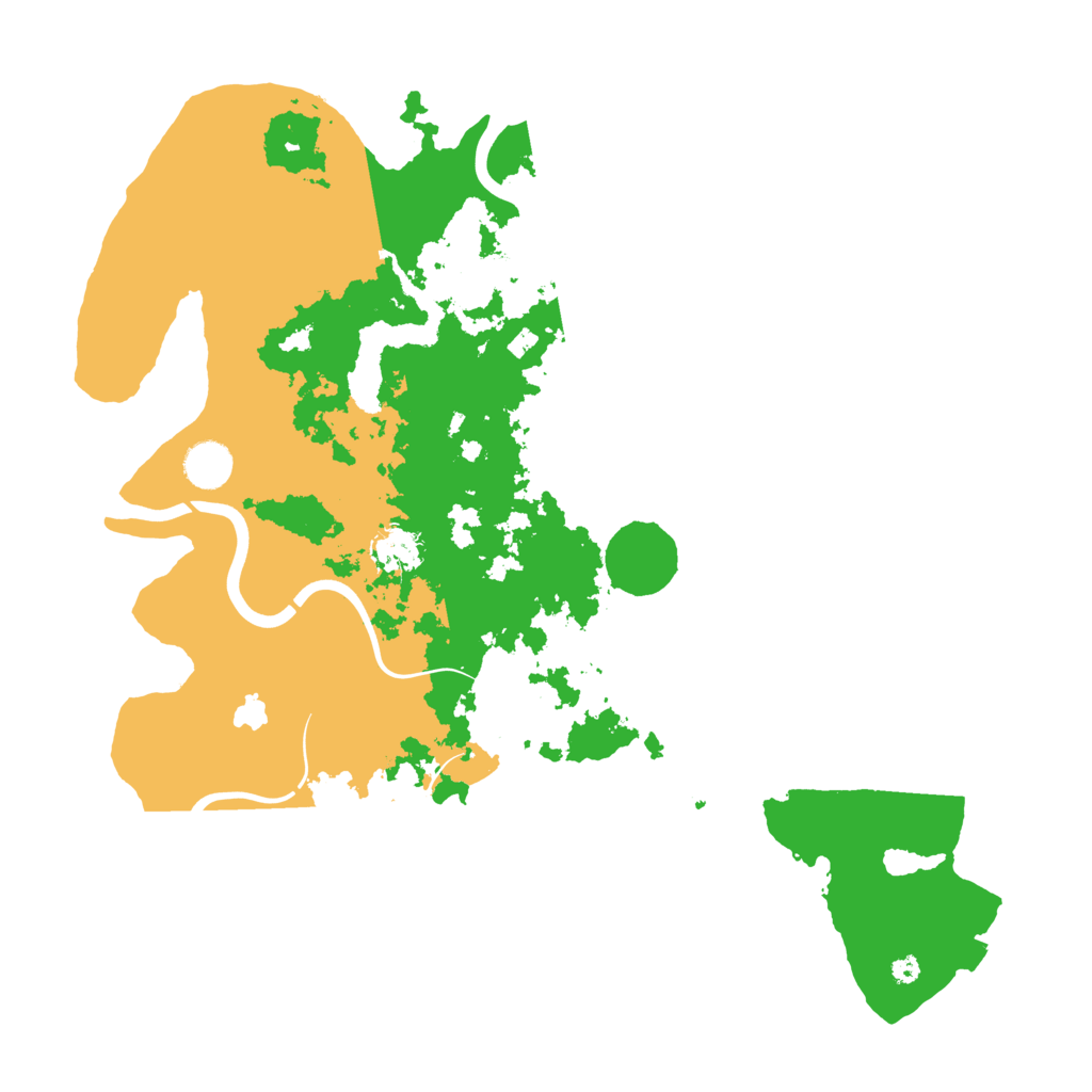 Biome Rust Map: Procedural Map, Size: 4000, Seed: 325173