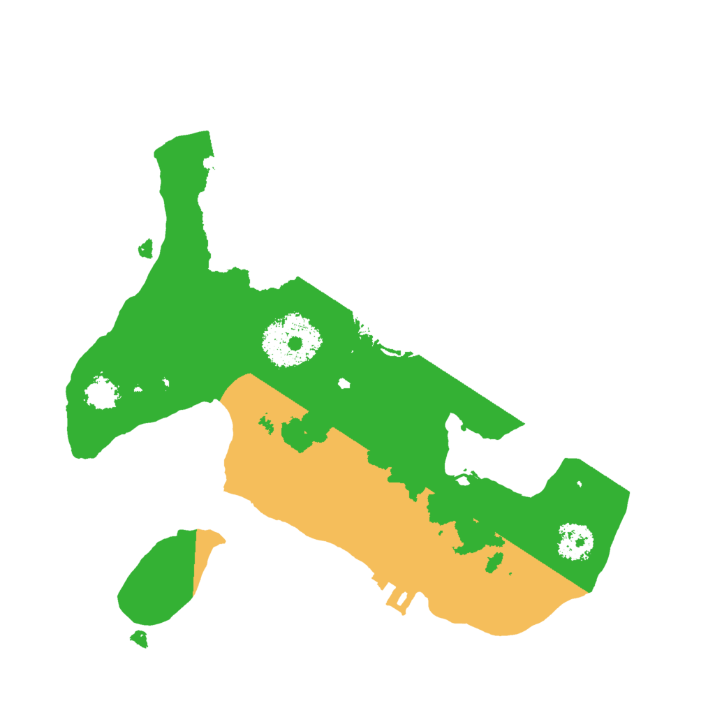 Biome Rust Map: Procedural Map, Size: 2000, Seed: 1210565915