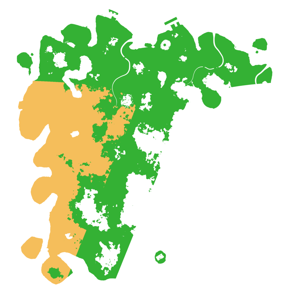 Biome Rust Map: Procedural Map, Size: 4500, Seed: 534481268