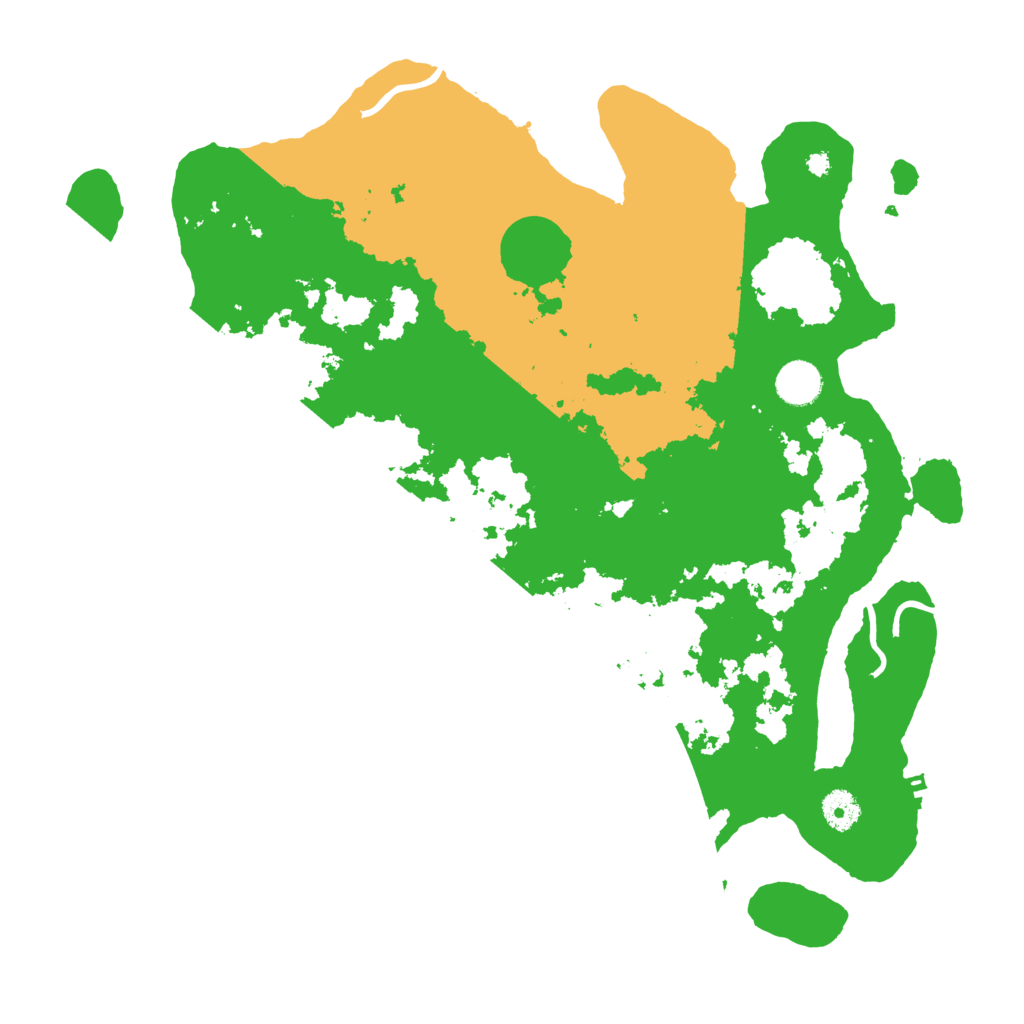 Biome Rust Map: Procedural Map, Size: 4000, Seed: 9278511