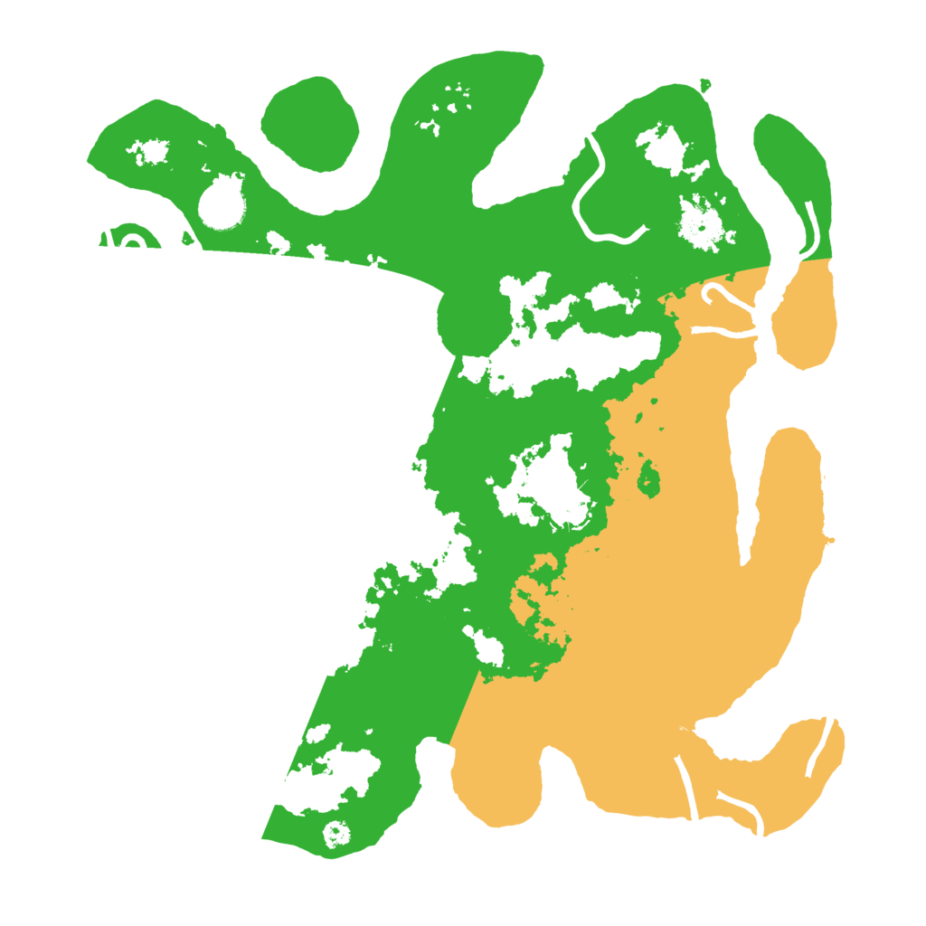 Biome Rust Map: Procedural Map, Size: 3500, Seed: 1157399534