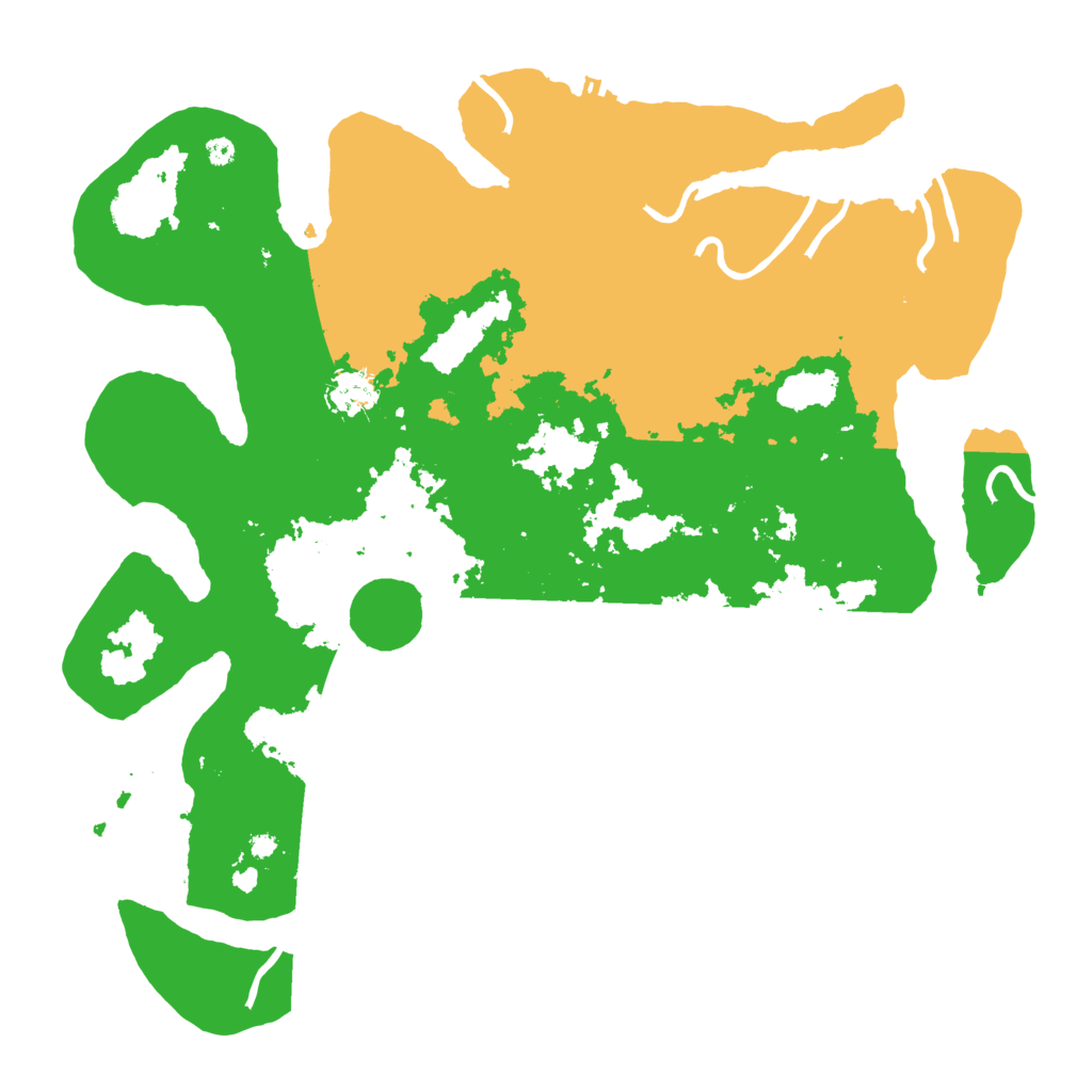 Biome Rust Map: Procedural Map, Size: 4000, Seed: 97891