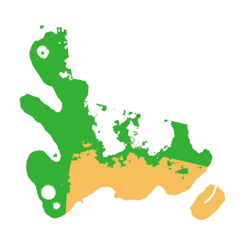 Biome Rust Map: Procedural Map, Size: 3000, Seed: 17985