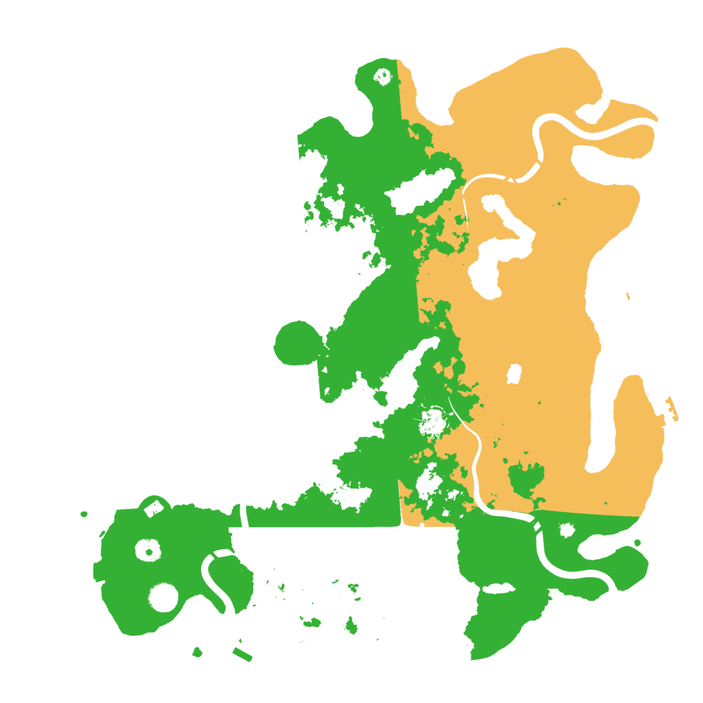 Biome Rust Map: Procedural Map, Size: 4250, Seed: 691957985