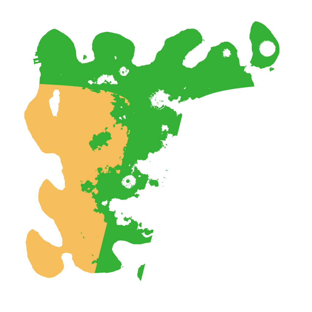 Biome Rust Map: Procedural Map, Size: 3500, Seed: 935213622