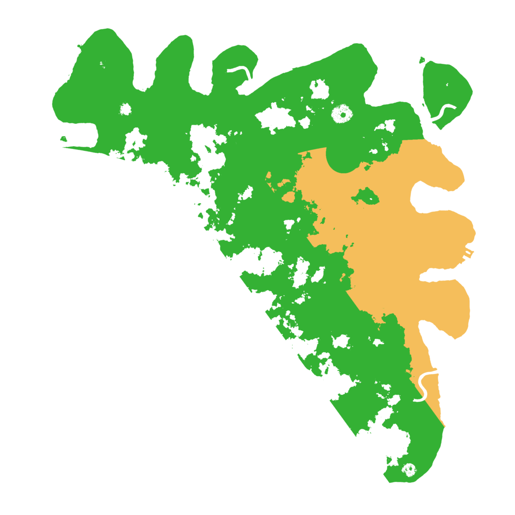 Biome Rust Map: Procedural Map, Size: 4000, Seed: 59354528
