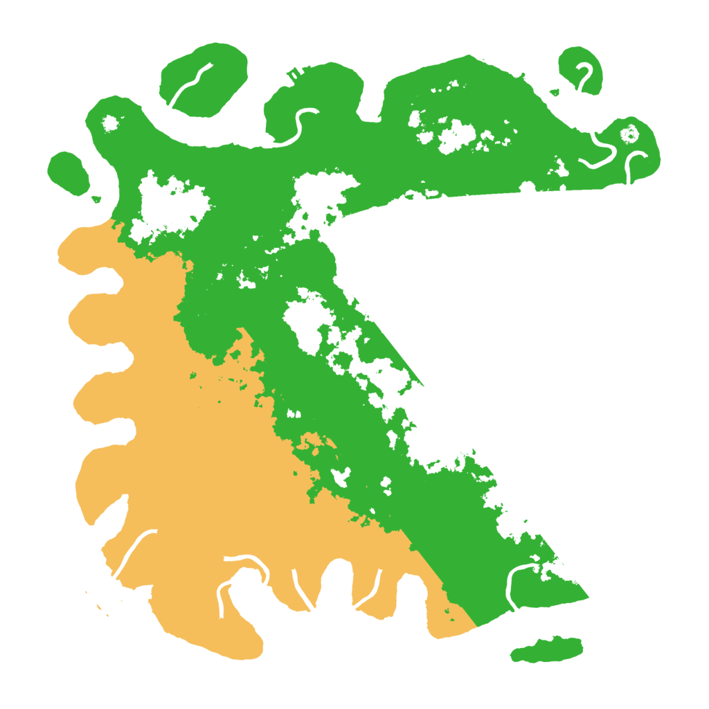 Biome Rust Map: Procedural Map, Size: 4000, Seed: 549545401