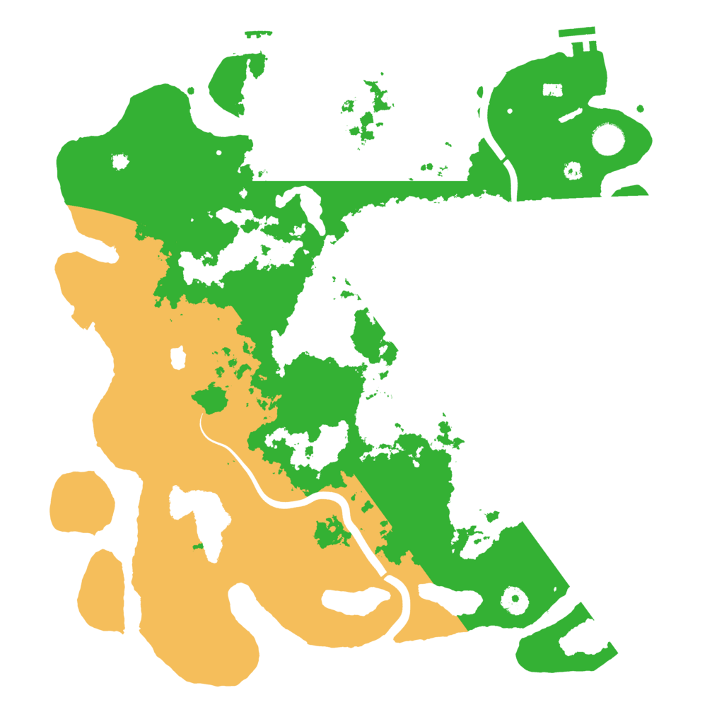 Biome Rust Map: Procedural Map, Size: 4000, Seed: 649392870