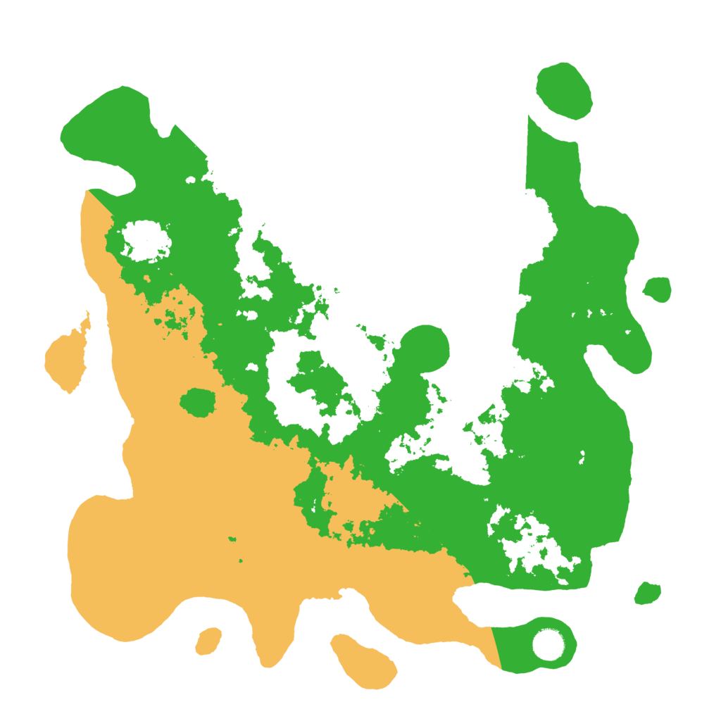 Biome Rust Map: Barren, Size: 4000, Seed: 1877343459
