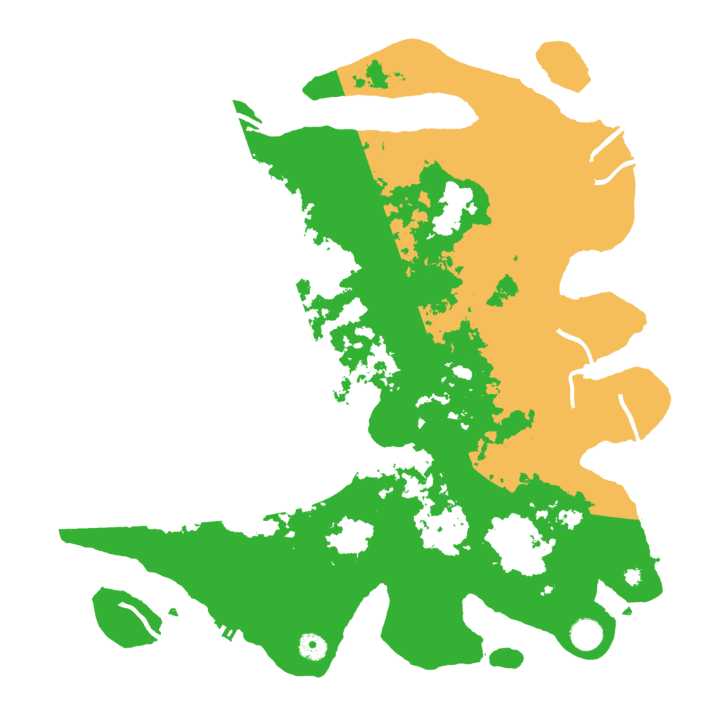 Biome Rust Map: Procedural Map, Size: 3950, Seed: 17915648