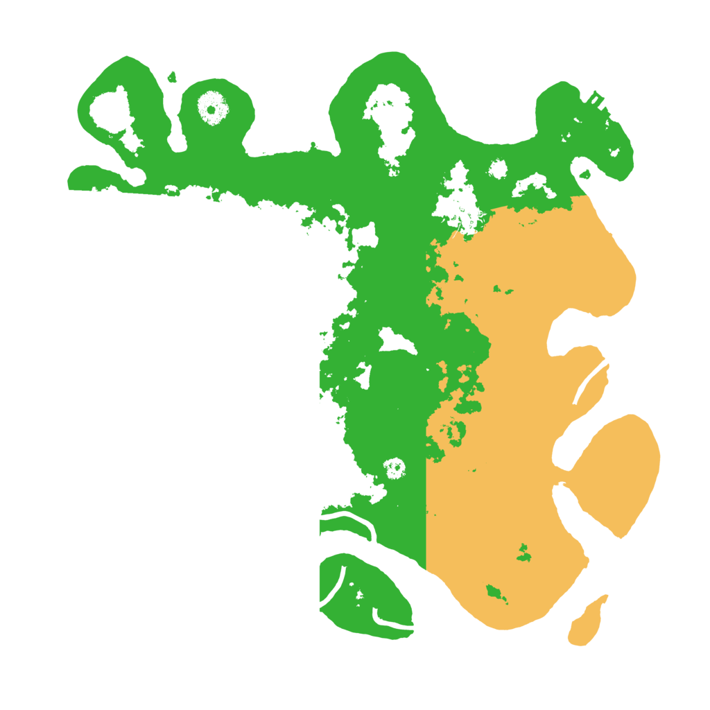 Biome Rust Map: Procedural Map, Size: 3400, Seed: 649713