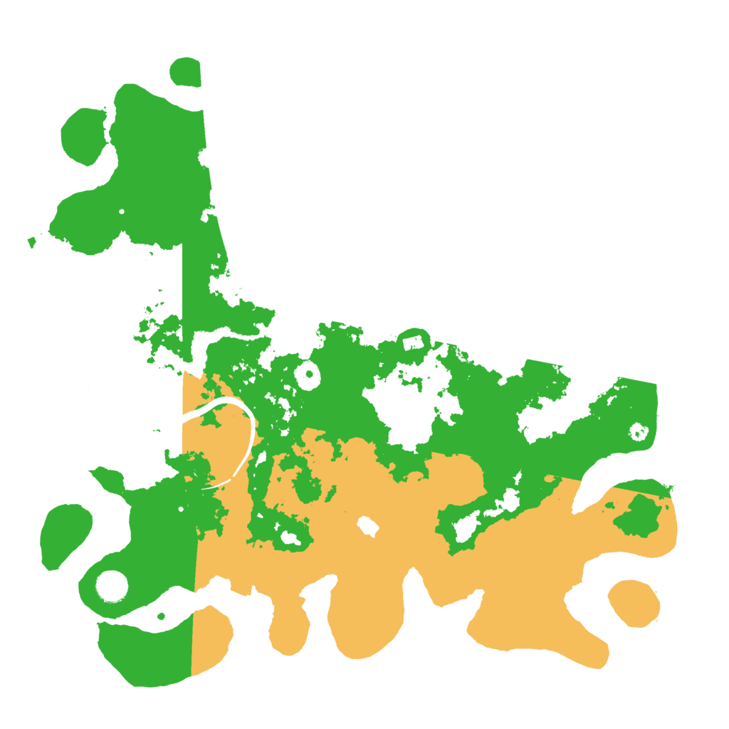Biome Rust Map: Procedural Map, Size: 4000, Seed: 206666904