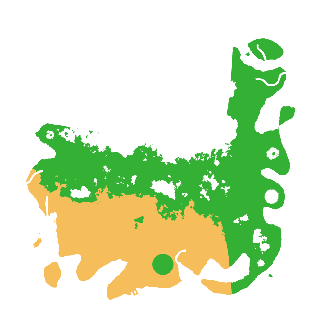 Biome Rust Map: Procedural Map, Size: 4000, Seed: 778570