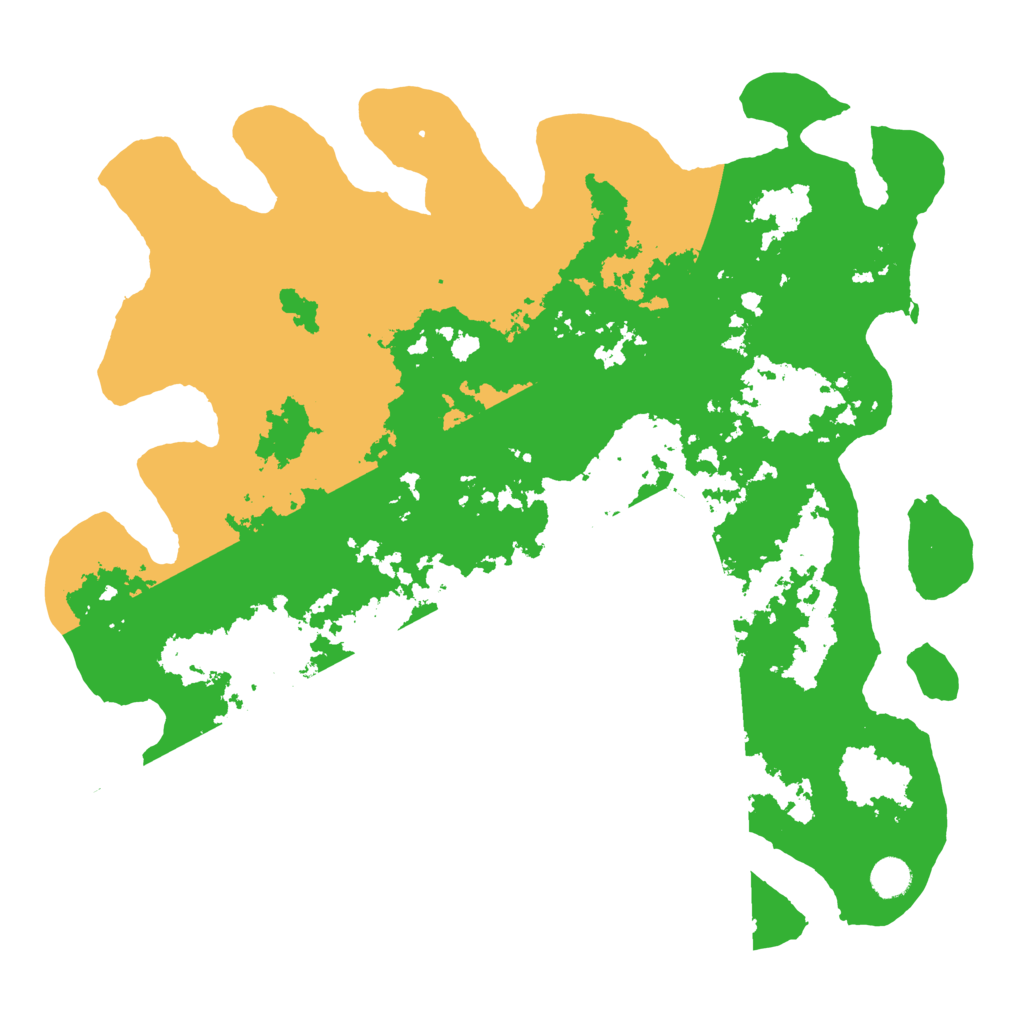 Biome Rust Map: Barren, Size: 4500, Seed: 453375459