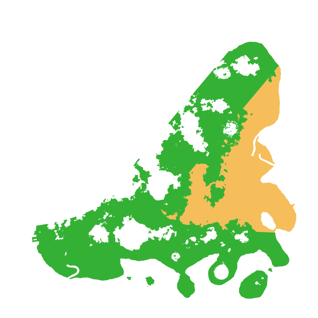 Biome Rust Map: Procedural Map, Size: 3850, Seed: 612759161