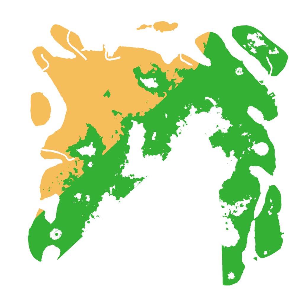 Biome Rust Map: Procedural Map, Size: 4000, Seed: 694239