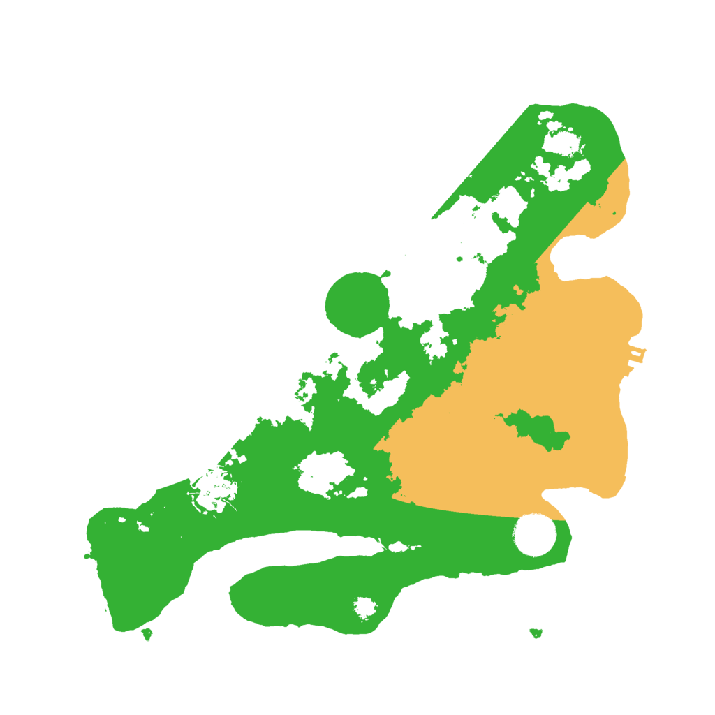 Biome Rust Map: Procedural Map, Size: 3000, Seed: 4056928
