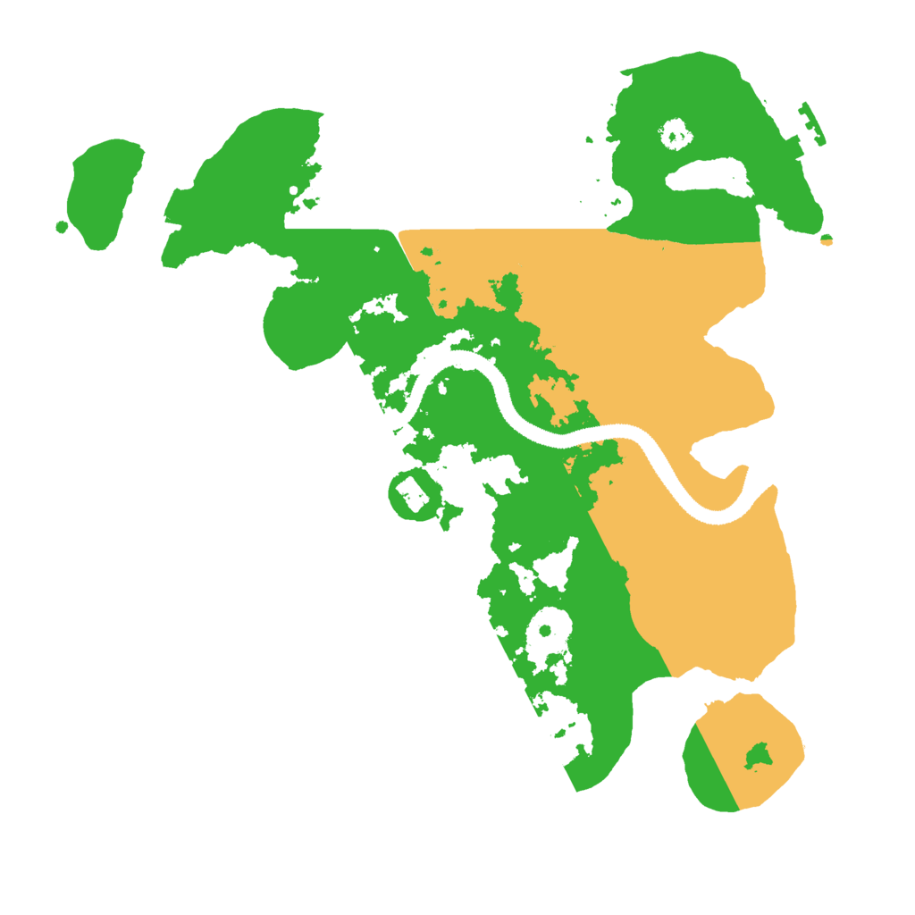 Biome Rust Map: Procedural Map, Size: 3000, Seed: 883451773