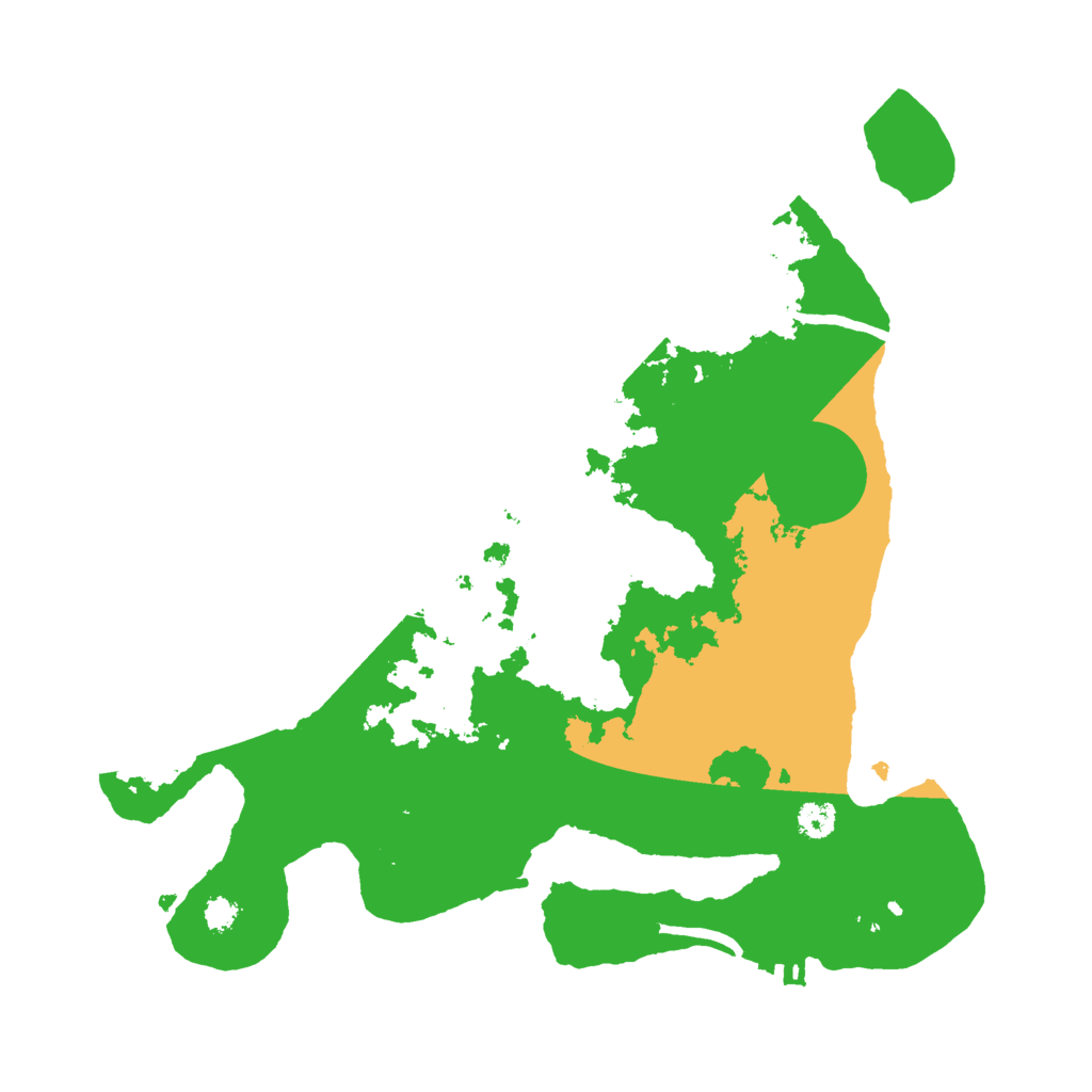 Biome Rust Map: Procedural Map, Size: 3000, Seed: 266944294